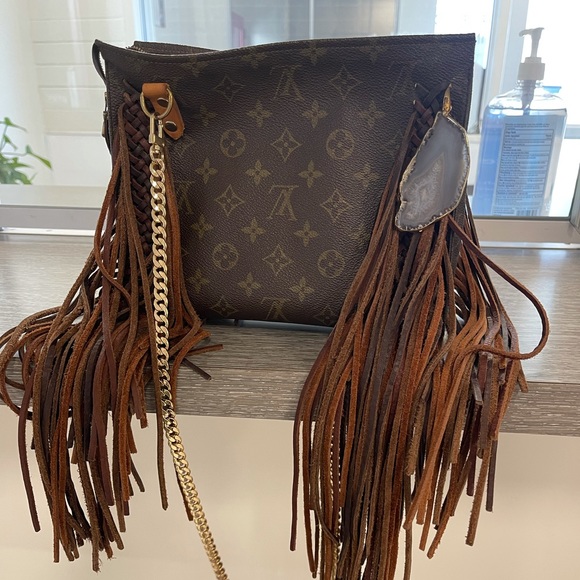 *S O L D* authentic revamped vintage boho bag - Picture 3 of 12